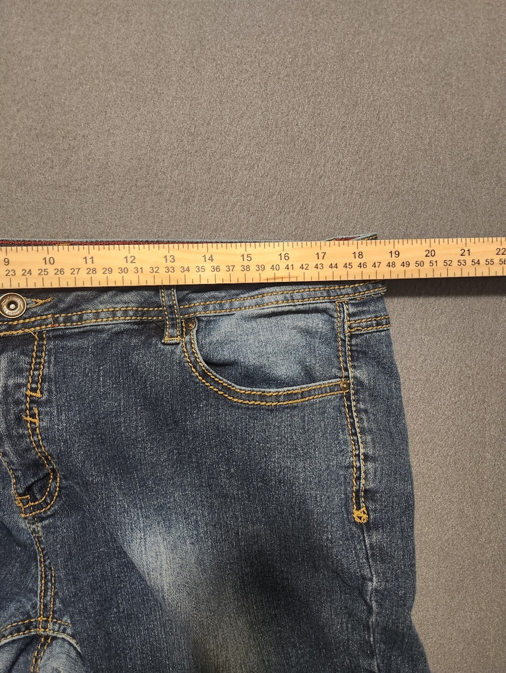 Rebel By Right Capri Denim Women Size 20 Blue Plus Size Summer - Picture 8 of 12